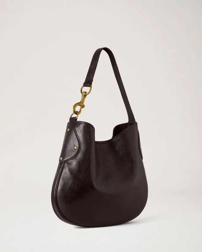 Hackney Umhängetasche Ebony Shiny Buffalo Damen Hackney Umhängetasche Ebony Shiny Buffalo Damen