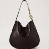 Hackney Umhängetasche Ebony Shiny Buffalo Damen Hackney Umhängetasche Ebony Shiny Buffalo Damen