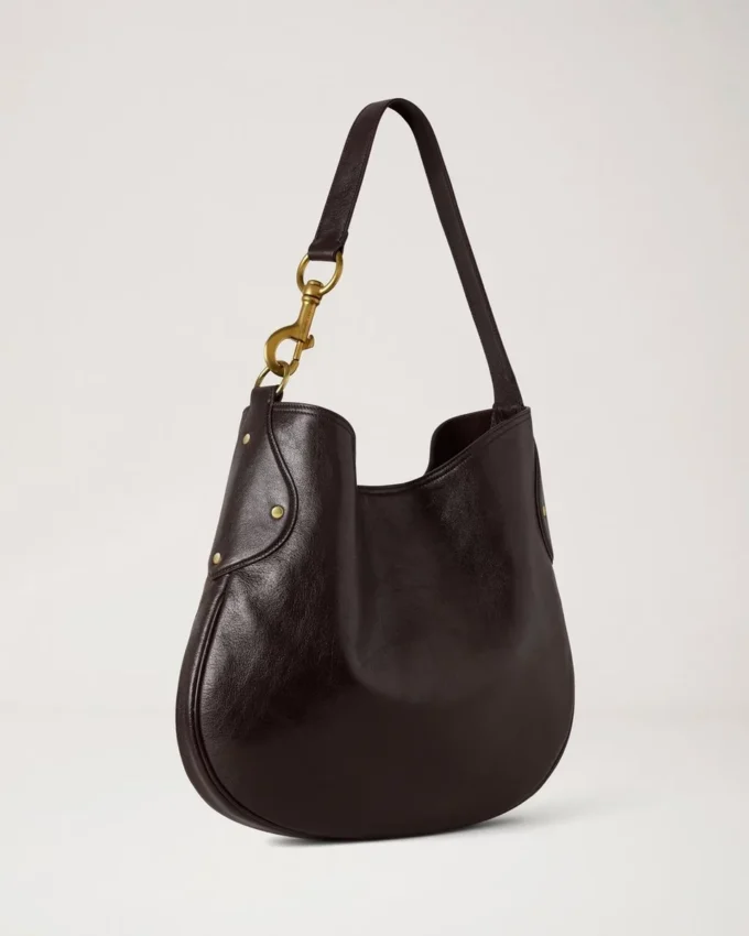 Hackney Umhängetasche Ebony Shiny Buffalo Damen Hackney Umhängetasche Ebony Shiny Buffalo Damen