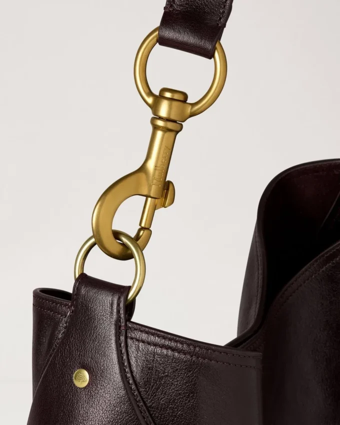 Hackney Umhängetasche Ebony Shiny Buffalo Damen Hackney Umhängetasche Ebony Shiny Buffalo Damen