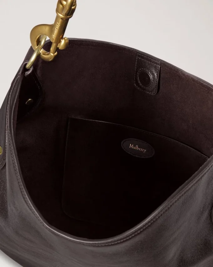 Hackney Umhängetasche Ebony Shiny Buffalo Damen Hackney Umhängetasche Ebony Shiny Buffalo Damen