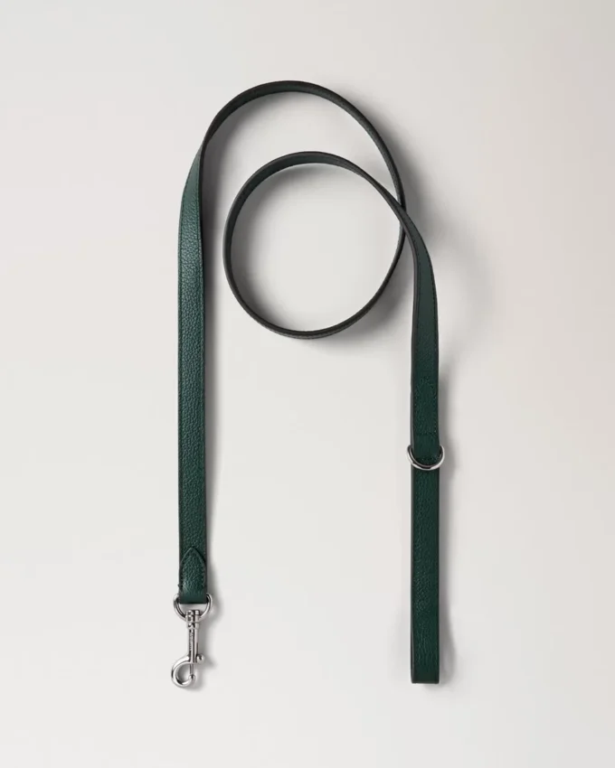 Handleine für Hunde, Mulberry Green, klein, klassische Narbung Handleine für Hunde, Mulberry Green, klein, klassische Narbung