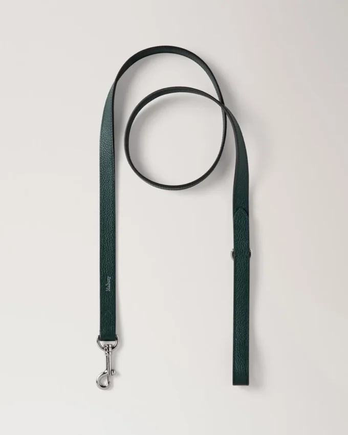 Handleine für Hunde, Mulberry Green, klein, klassische Narbung Handleine für Hunde, Mulberry Green, klein, klassische Narbung