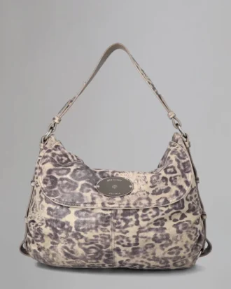 Hayden Pre-Loved Drizzle Shiny Leopard Pre-Loved Taschen