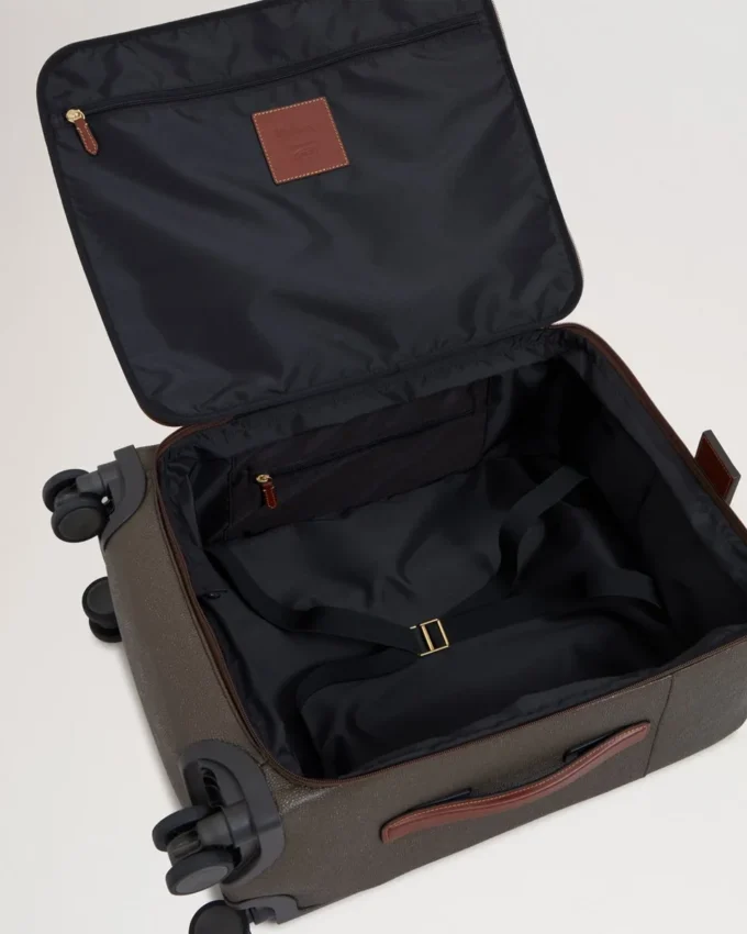 Heritage 4-Rad-Koffer Mole & Cognac Bioveg Scotchgrain