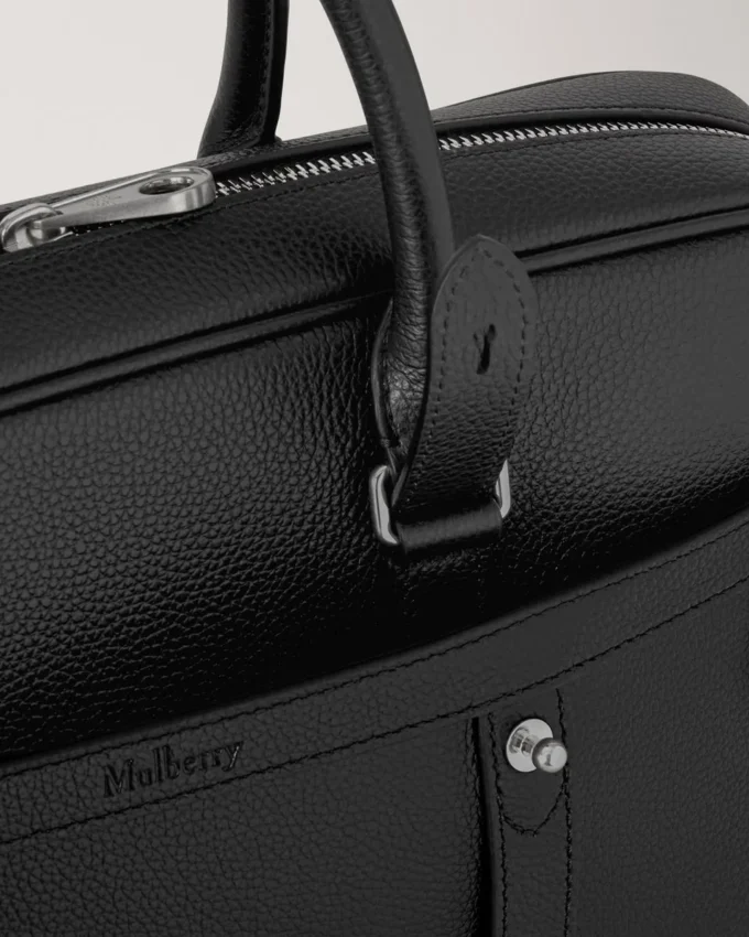 Heritage Aktentasche Schwarz Klein Klassische Narbung Damen Heritage Aktentasche Schwarz Klein Klassische Narbung Damen