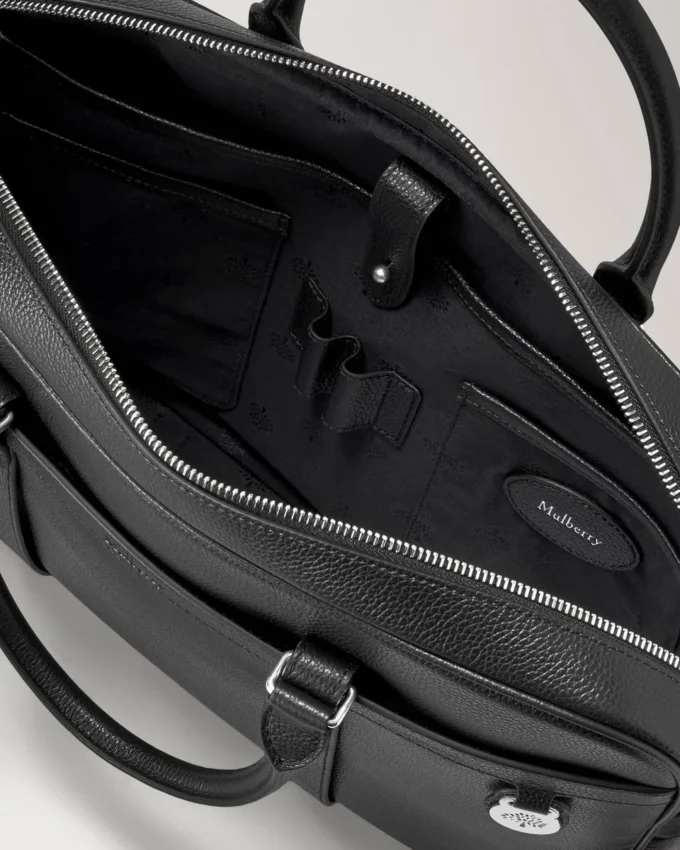 Heritage Aktentasche Schwarz Klein Klassische Narbung Damen Heritage Aktentasche Schwarz Klein Klassische Narbung Damen