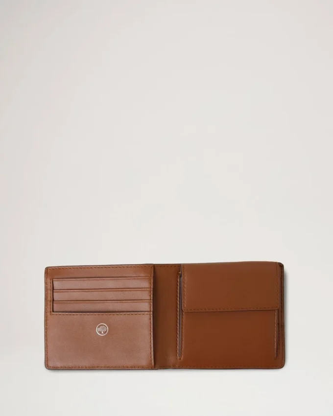 Heritage Bifold Münzportemonnaie Oak Two-Tone Small Classic Grain