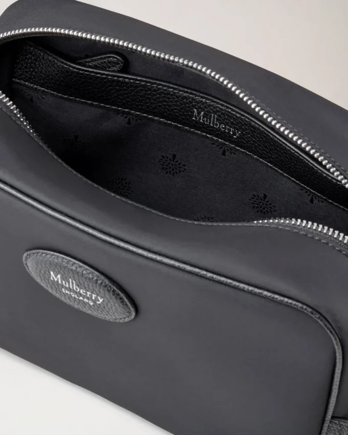Heritage-Kulturbeutel – Nylon Schwarz Nylon Damen Heritage-Kulturbeutel – Nylon Schwarz Nylon Damen
