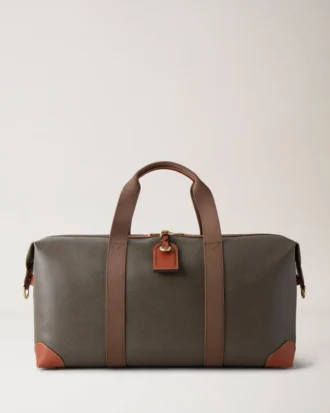 Heritage Medium Clipper Mole & Cognac bedrucktes Bioveg Scotchgrain & glattes Kalbsleder