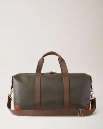 Heritage Medium Clipper Mole & Cognac bedrucktes Bioveg Scotchgrain & glattes Kalbsleder