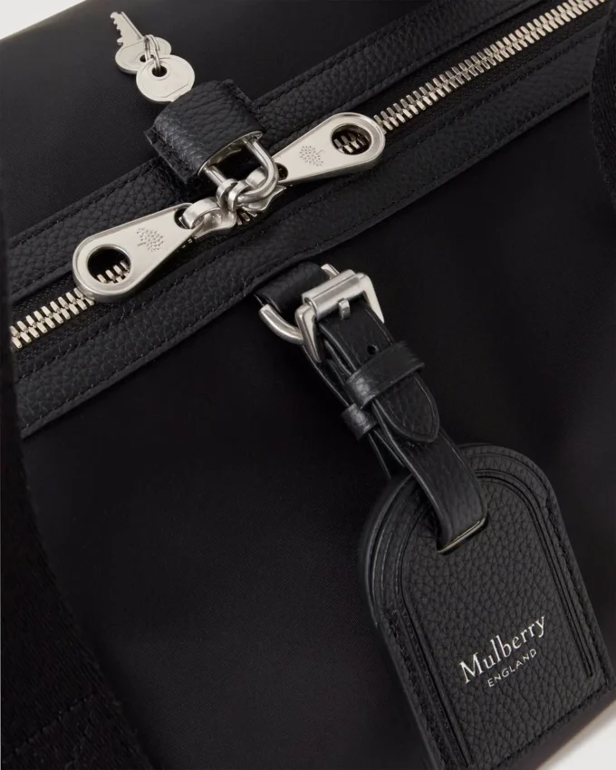 Heritage Medium Clipper – Nylon Schwarz Nylon Herren