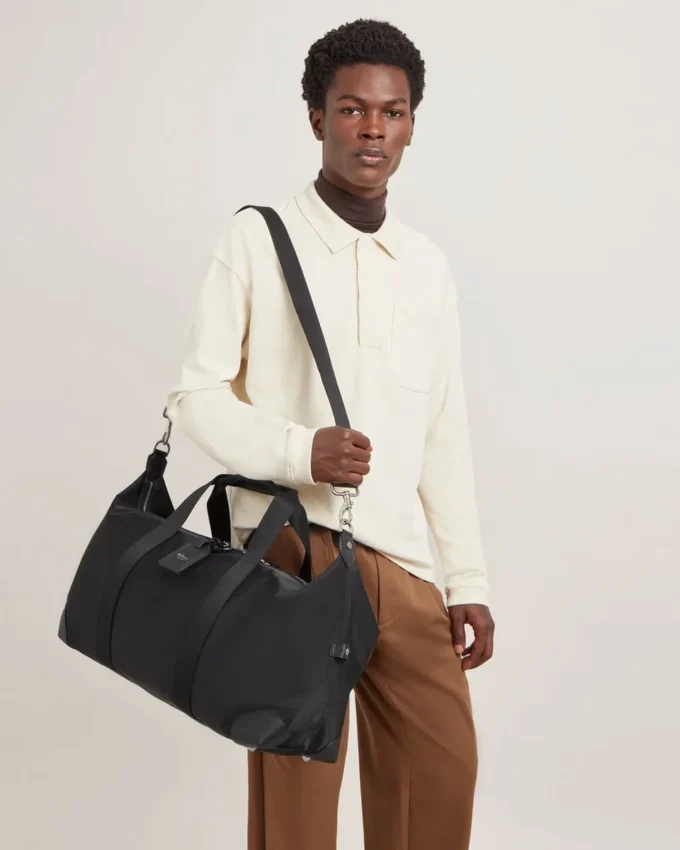 Heritage Medium Clipper – Nylon Schwarz Nylon Herren