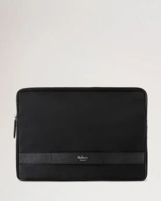 Heritage Nylon-Laptoptasche Schwarzes Nylon & kleine klassische Narbung