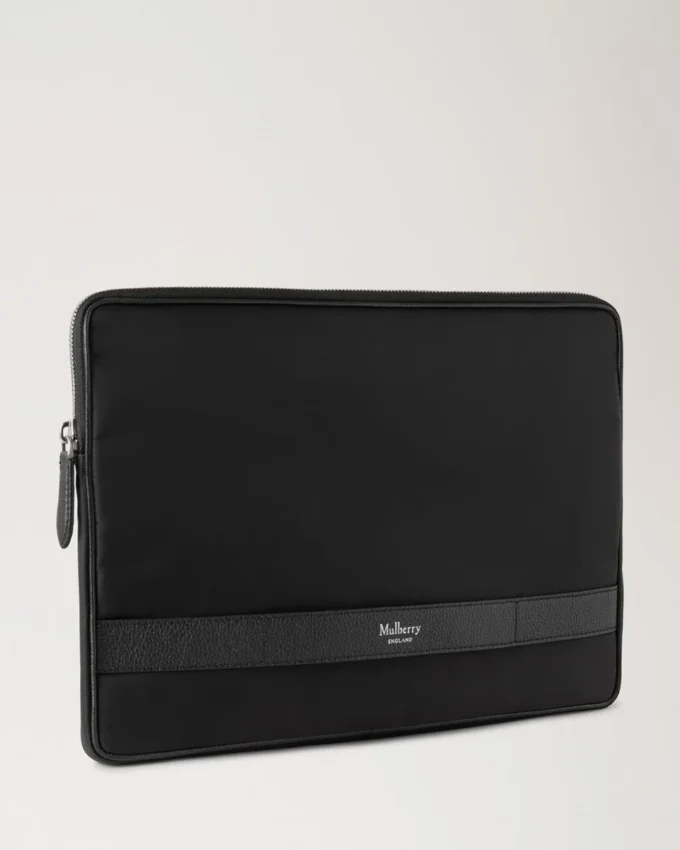 Heritage Nylon-Laptoptasche Schwarzes Nylon & kleine klassische Narbung