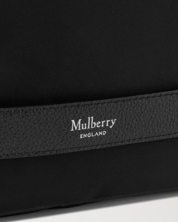 Heritage Nylon-Laptoptasche Schwarzes Nylon & kleine klassische Narbung