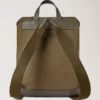 Heritage Rucksack aus gewachster Baumwolle, dunkelgrün, Damen Heritage Rucksack aus gewachster Baumwolle, dunkelgrün, Damen
