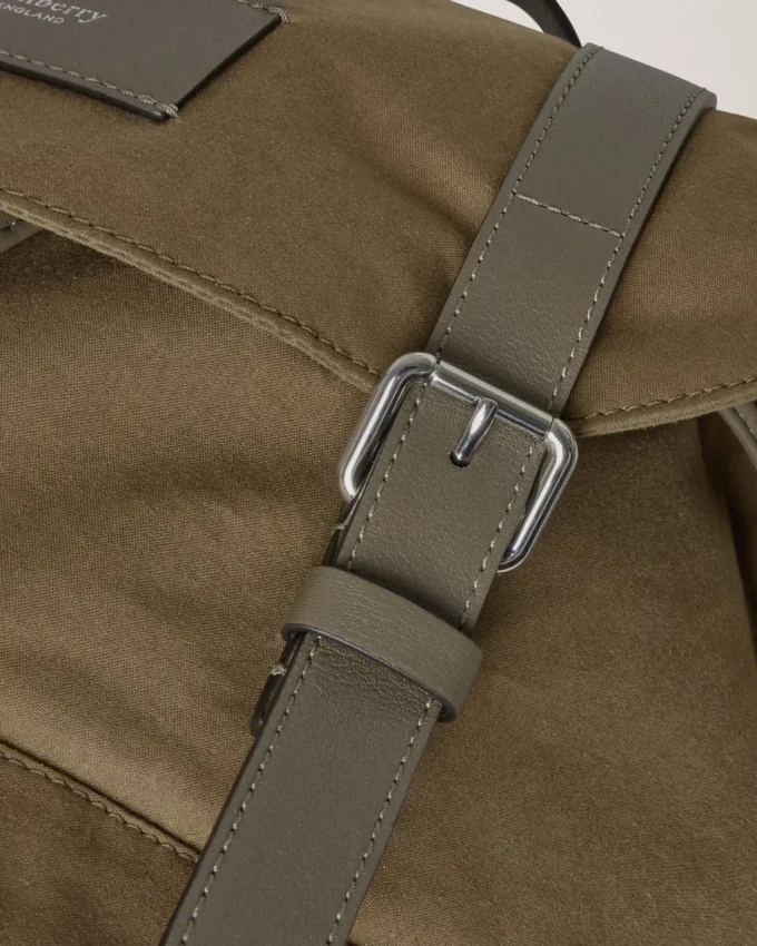 Heritage Rucksack aus gewachster Baumwolle, dunkelgrün, Damen Heritage Rucksack aus gewachster Baumwolle, dunkelgrün, Damen