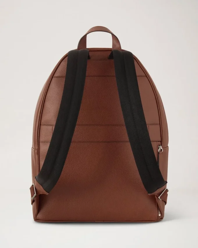 Heritage-Rucksack mit Reißverschluss, Eiche, zweifarbig, klein, klassische Narbung Heritage-Rucksack mit Reißverschluss, Eiche, zweifarbig, klein, klassische Narbung