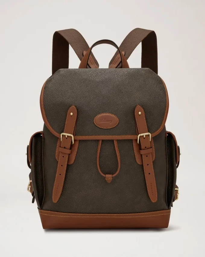 Heritage-Rucksack Mole & Cognac Bioveg Scotchgrain Heritage-Rucksack Mole & Cognac Bioveg Scotchgrain