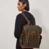 Heritage-Rucksack Mole & Cognac Bioveg Scotchgrain Heritage-Rucksack Mole & Cognac Bioveg Scotchgrain