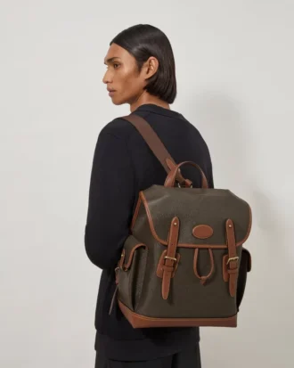 Heritage-Rucksack Mole & Cognac Bioveg Scotchgrain Heritage-Rucksack Mole & Cognac Bioveg Scotchgrain