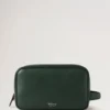 Heritage-Toilettenbeutel Mulberry Green Small Classic Grain