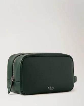 Heritage-Toilettenbeutel Mulberry Green Small Classic Grain