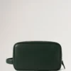 Heritage-Toilettenbeutel Mulberry Green Small Classic Grain