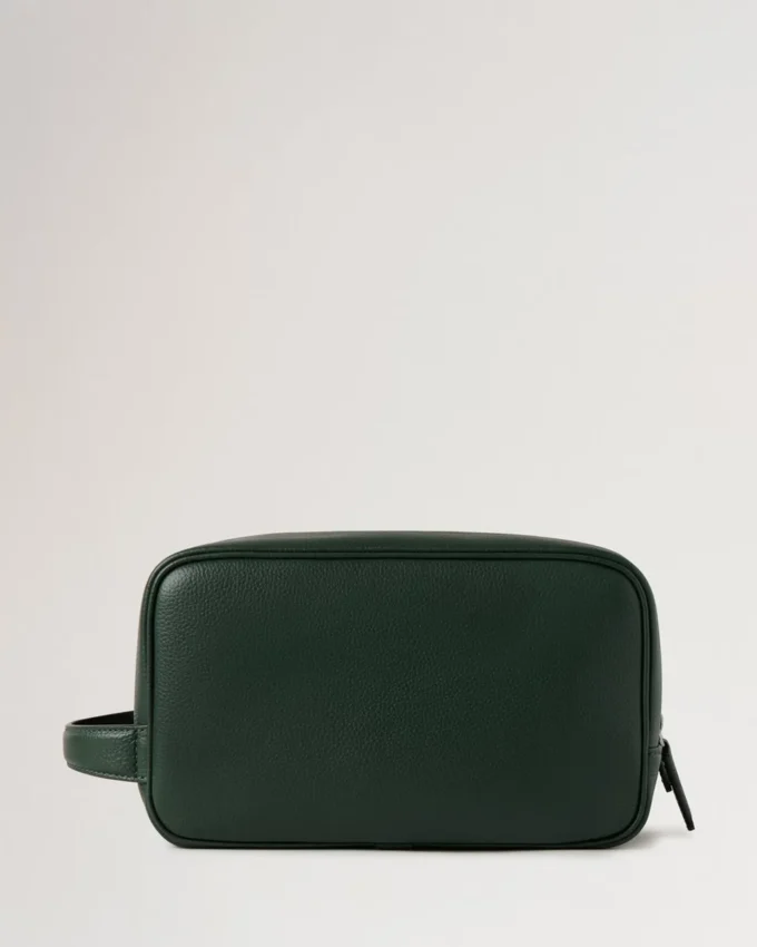 Heritage-Toilettenbeutel Mulberry Green Small Classic Grain