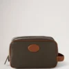 Heritage-Waschbecher Mole & Cognac bedruckt Bioveg Scotchgrain & glattes Kalbsleder