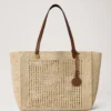 Häkel-Tasche aus natürlicher Raffia – Sommerkollektion