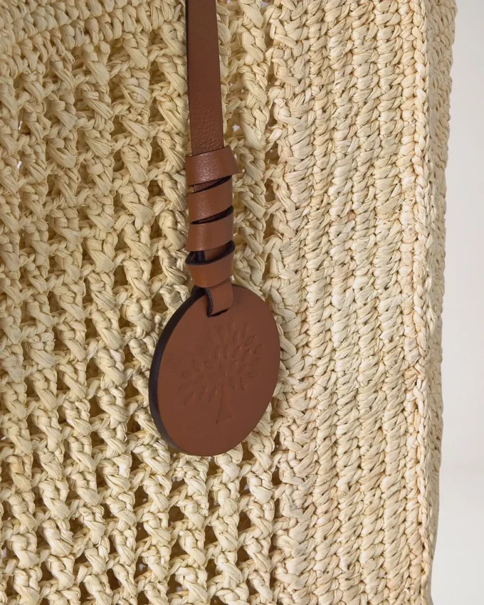 Häkel-Tasche aus natürlicher Raffia – Sommerkollektion