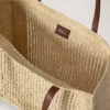 Häkel-Tasche aus natürlicher Raffia – Sommerkollektion