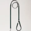 Hundeleine mit Schulterriemen, Mulberry Green, klein, klassische Narbung Hundeleine mit Schulterriemen, Mulberry Green, klein, klassische Narbung