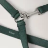 Hundeleine mit Schulterriemen, Mulberry Green, klein, klassische Narbung Hundeleine mit Schulterriemen, Mulberry Green, klein, klassische Narbung