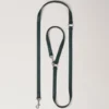 Hundeleine mit Schulterriemen, Mulberry Green, klein, klassische Narbung Hundeleine mit Schulterriemen, Mulberry Green, klein, klassische Narbung