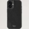 iPhone 16 Hülle Schwarz Klein Klassische Narbung Damen iPhone 16 Hülle Schwarz Klein Klassische Narbung Damen