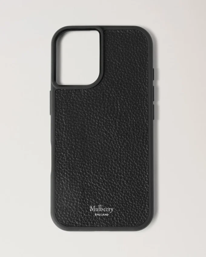 iPhone 16 Hülle Schwarz Klein Klassische Narbung Damen iPhone 16 Hülle Schwarz Klein Klassische Narbung Damen