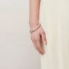 Iris-Armband Anthrazit & Dunkelgrau, Heavy Grain Iris-Armband Anthrazit & Dunkelgrau, Heavy Grain