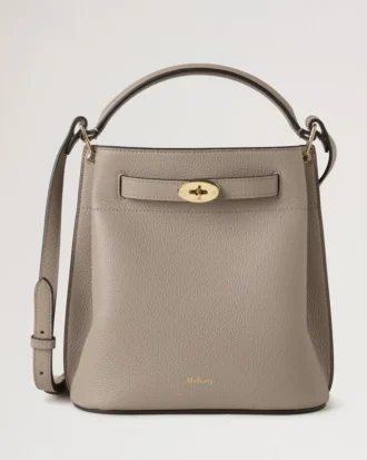 Islington Bucket Cashmere Taupe Small Classic Grain
