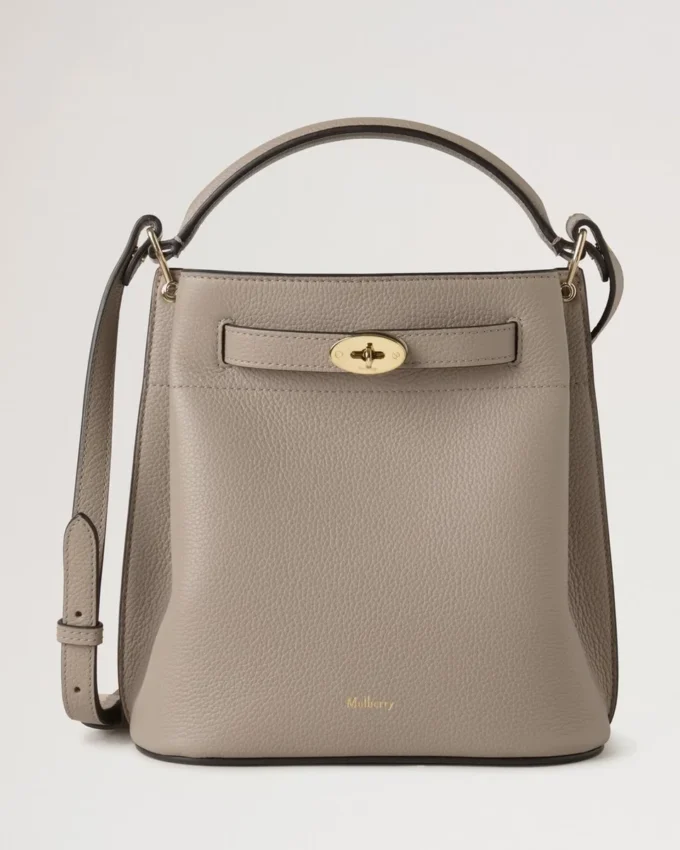 Islington Bucket Cashmere Taupe Small Classic Grain Islington Bucket Cashmere Taupe Small Classic Grain