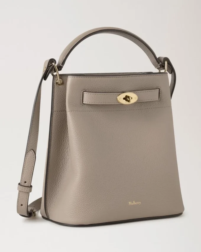 Islington Bucket Cashmere Taupe Small Classic Grain Islington Bucket Cashmere Taupe Small Classic Grain