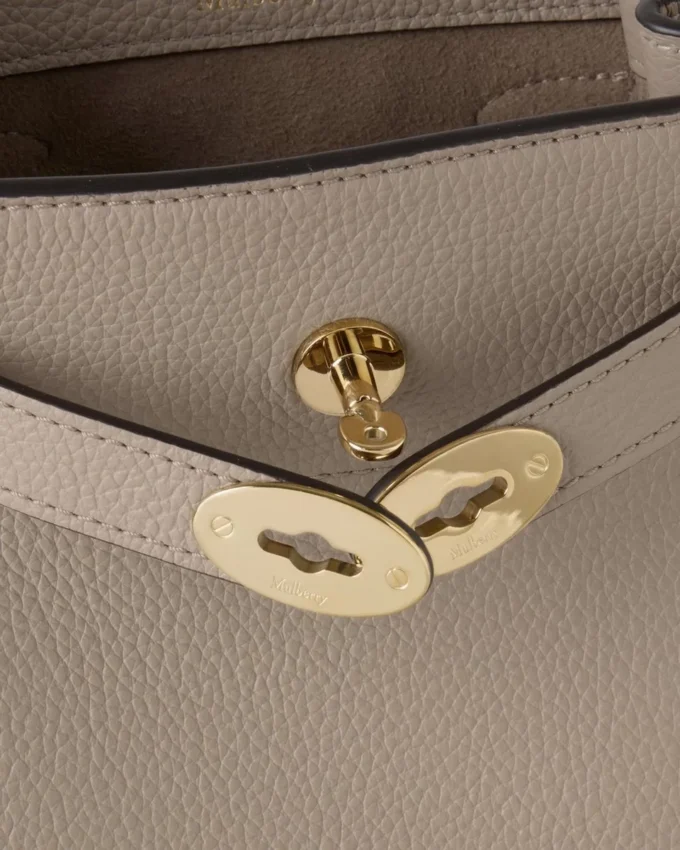 Islington Bucket Cashmere Taupe Small Classic Grain Islington Bucket Cashmere Taupe Small Classic Grain