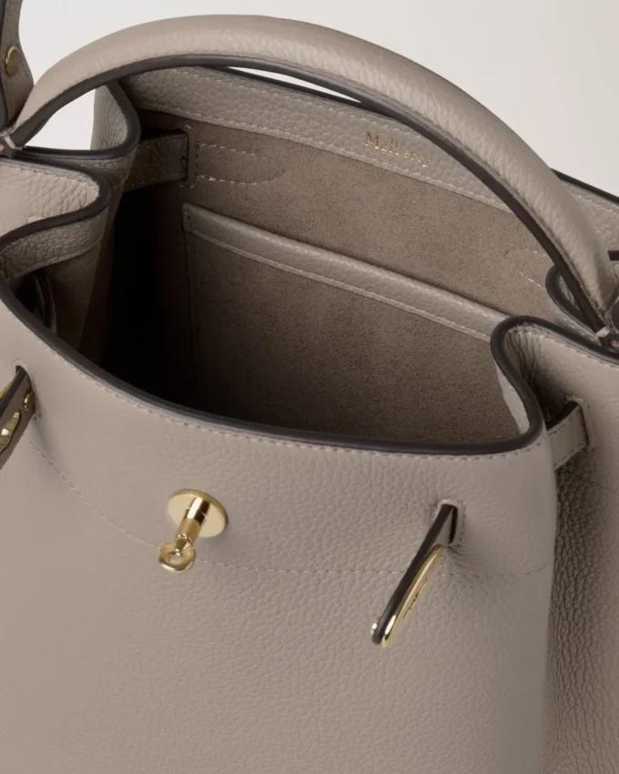 Islington Bucket Cashmere Taupe Small Classic Grain Islington Bucket Cashmere Taupe Small Classic Grain