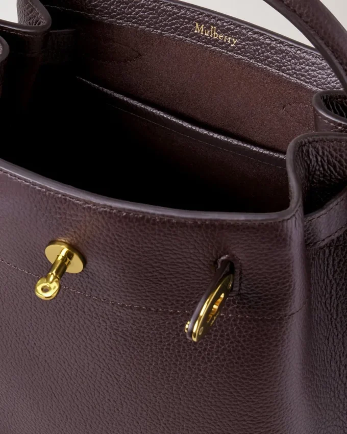 Islington Bucket Ebony Small Classic Grain Islington Bucket