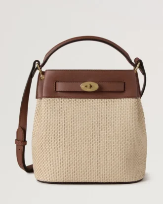 Islington Bucket Eiche & Naturraffia & Leder