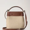 Islington Bucket Eiche & Naturraffia & Leder Islington Bucket Eiche & Naturraffia & Leder