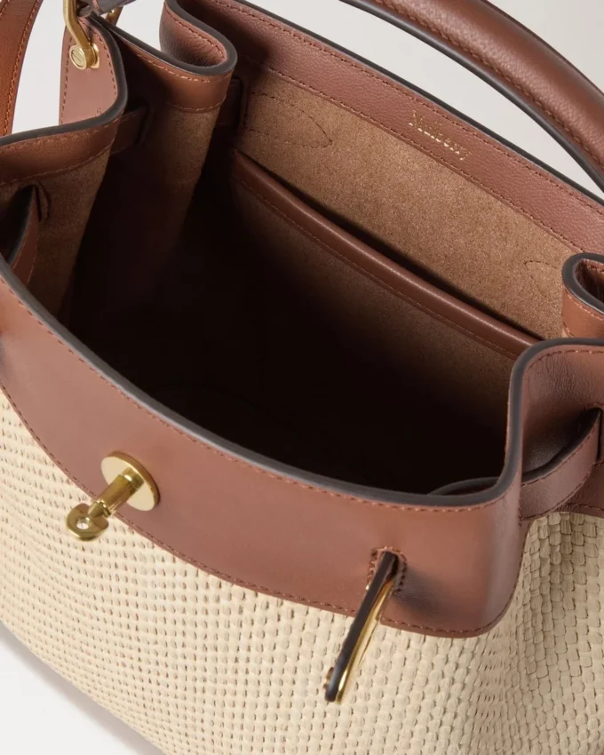Islington Bucket Eiche & Naturraffia & Leder Islington Bucket Eiche & Naturraffia & Leder