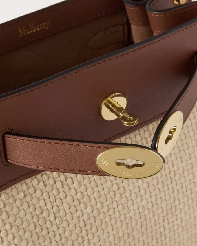 Islington Bucket Eiche & Naturraffia & Leder Islington Bucket Eiche & Naturraffia & Leder
